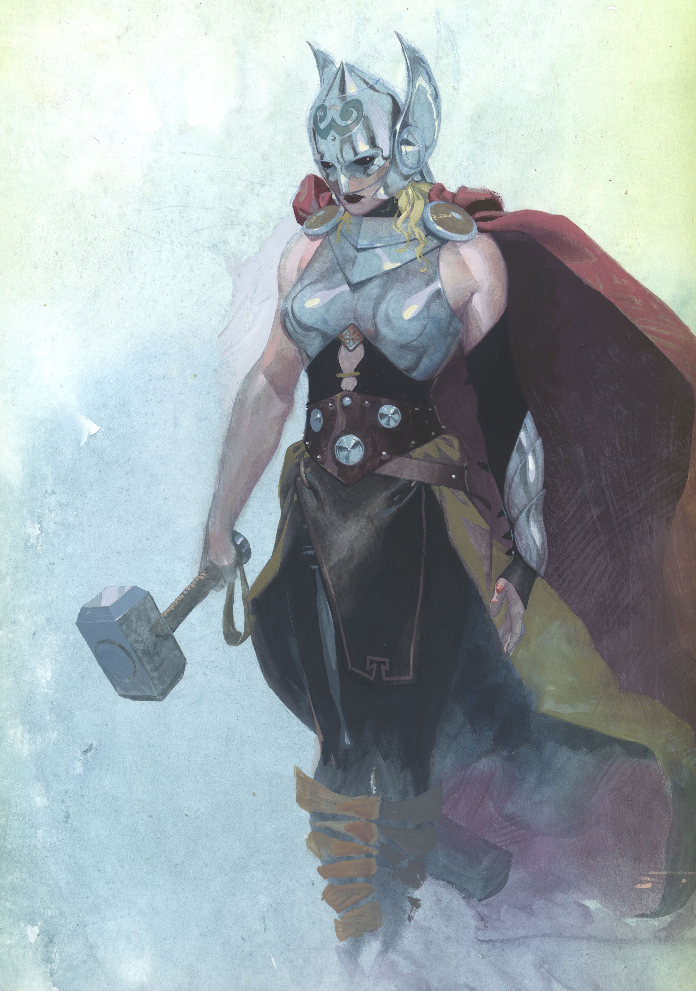 Female Thor God of Thunder Cover 001