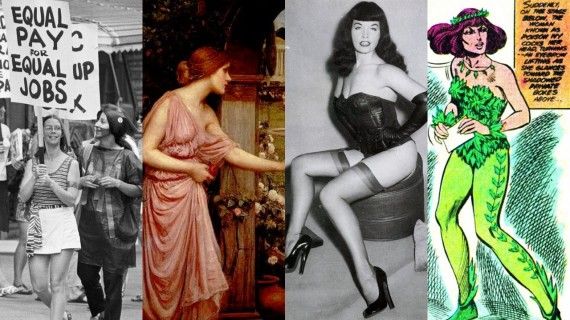 Feminist Movement, Rappaccini's Daughter, Bettie Page and Poison Ivy
