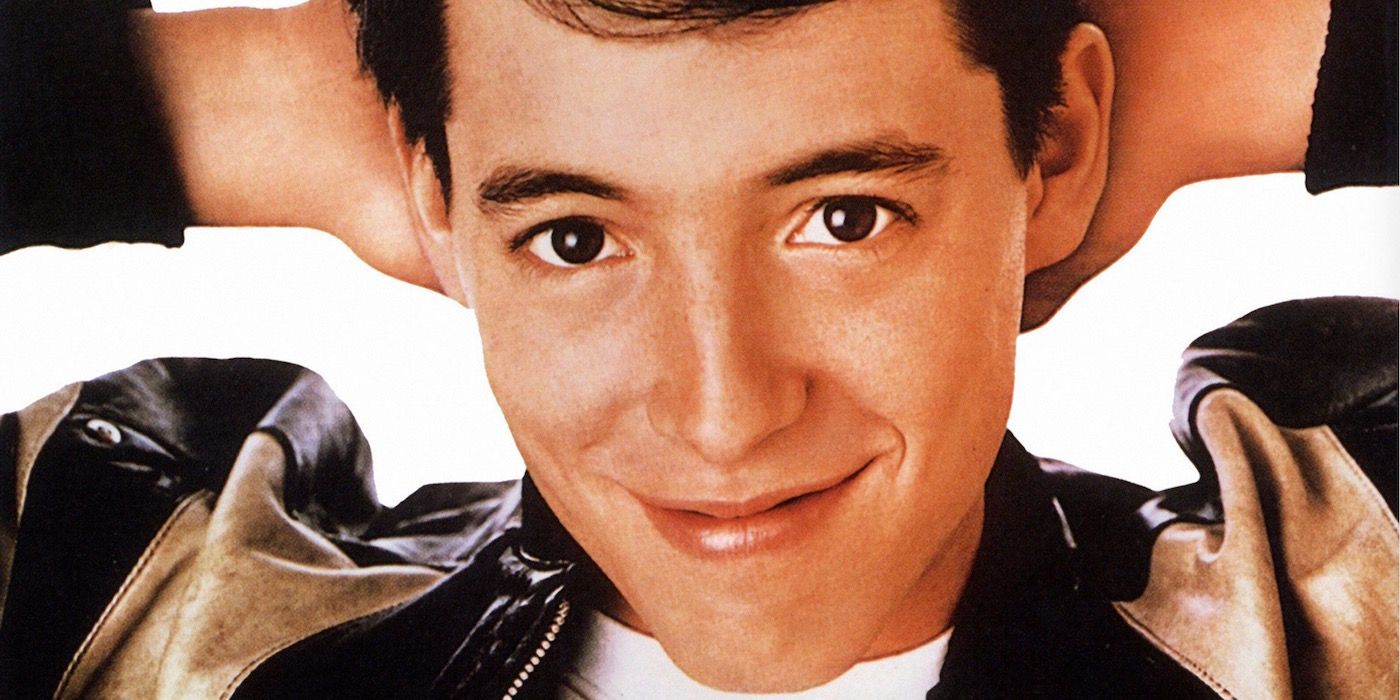 Ferris with his hands on his head in Ferris Bueller's Day Off