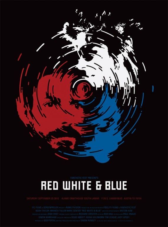 Fantastic Fest - Red White & Blue Poster