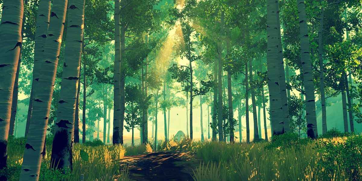 Firewatch - Lush forest