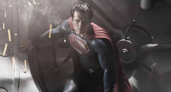 First Image of Henry Cavill as Superman in Man of Steel