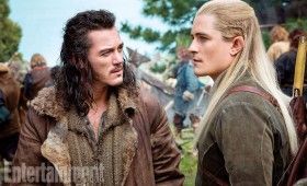 First Photo of Legolas and Bard in The Hobbit