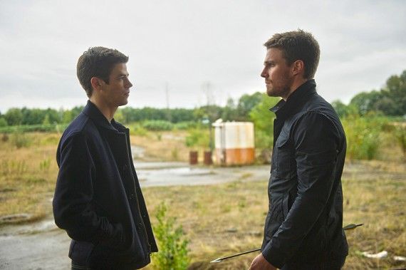 Flash vs Arrow Barry and Oliver 2