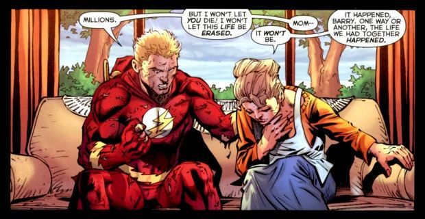Flashpoint Comic Barry Allen Mother