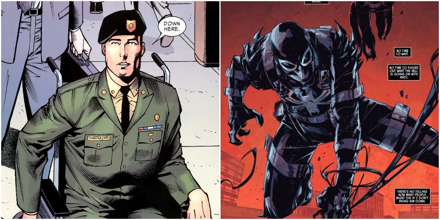 Flash Thompson and Agent Venom