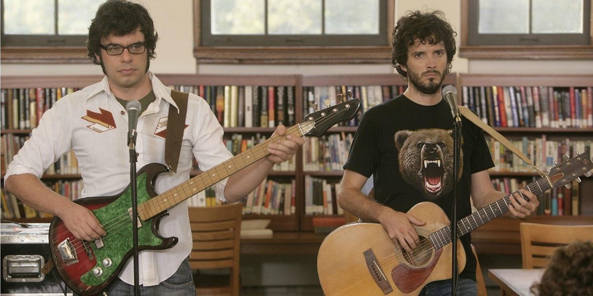 Flight of the Conchords library gig