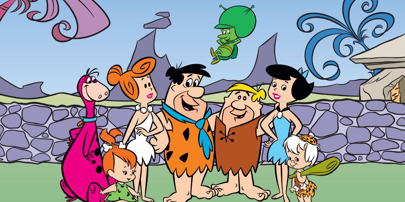 Flintstones main characters posing