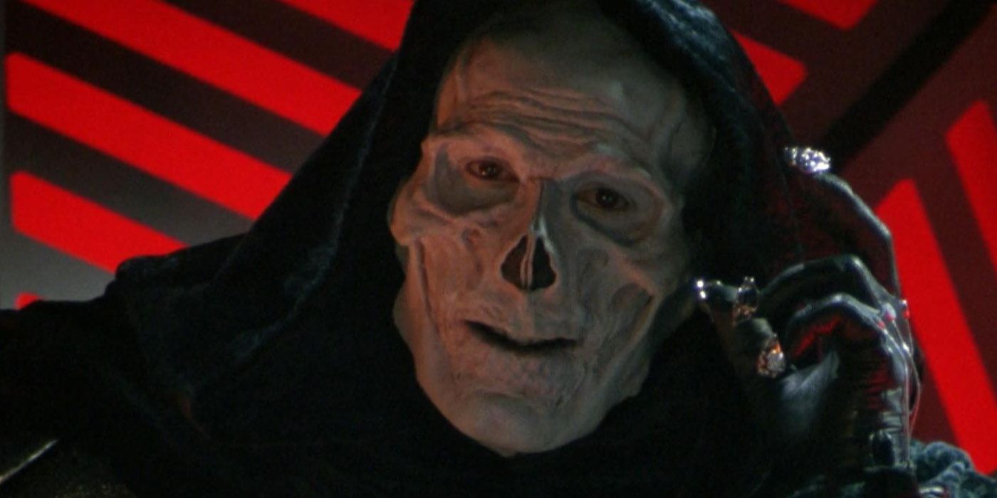Frank Langella as Skeletor in Masters of the Universe