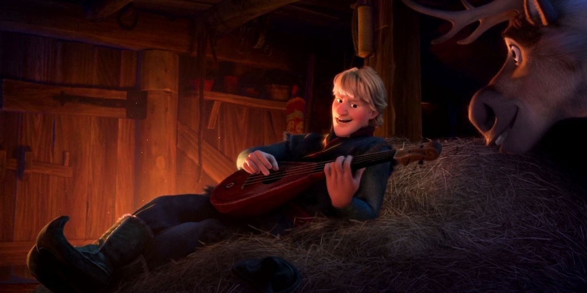 Frozen Movie Mistakes Kristoff Guitar