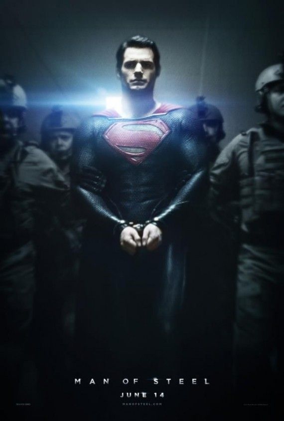 Full Superman 'Man of Steel' Poster