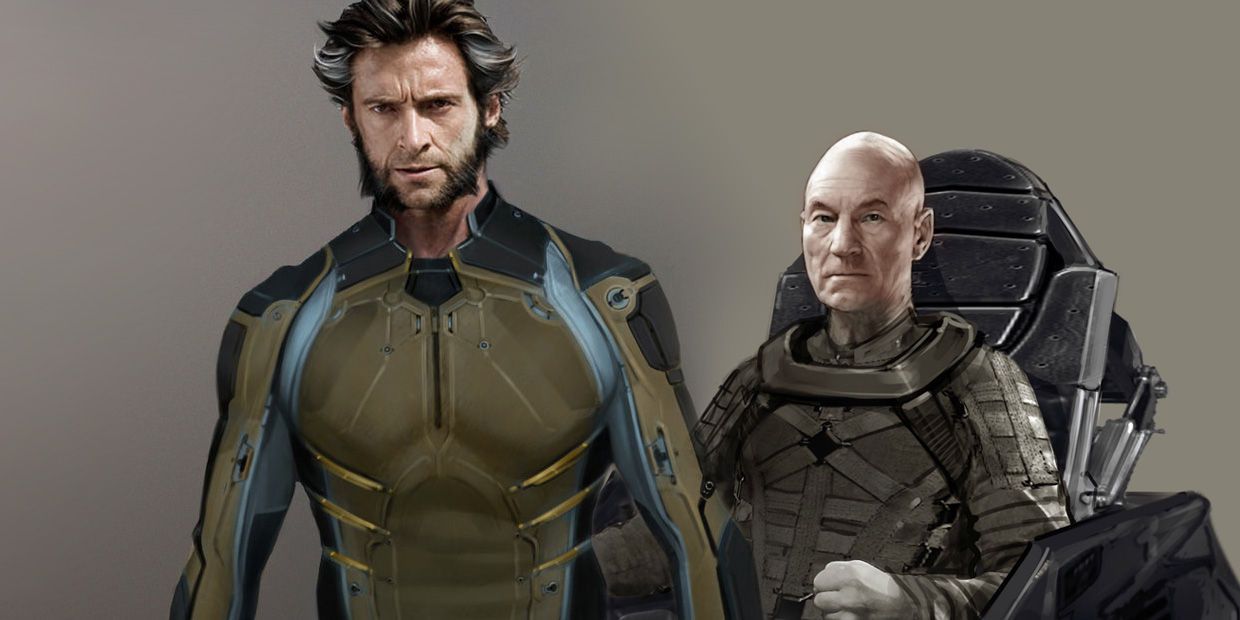 Future Wolverine Xavier X-Men Concept Art