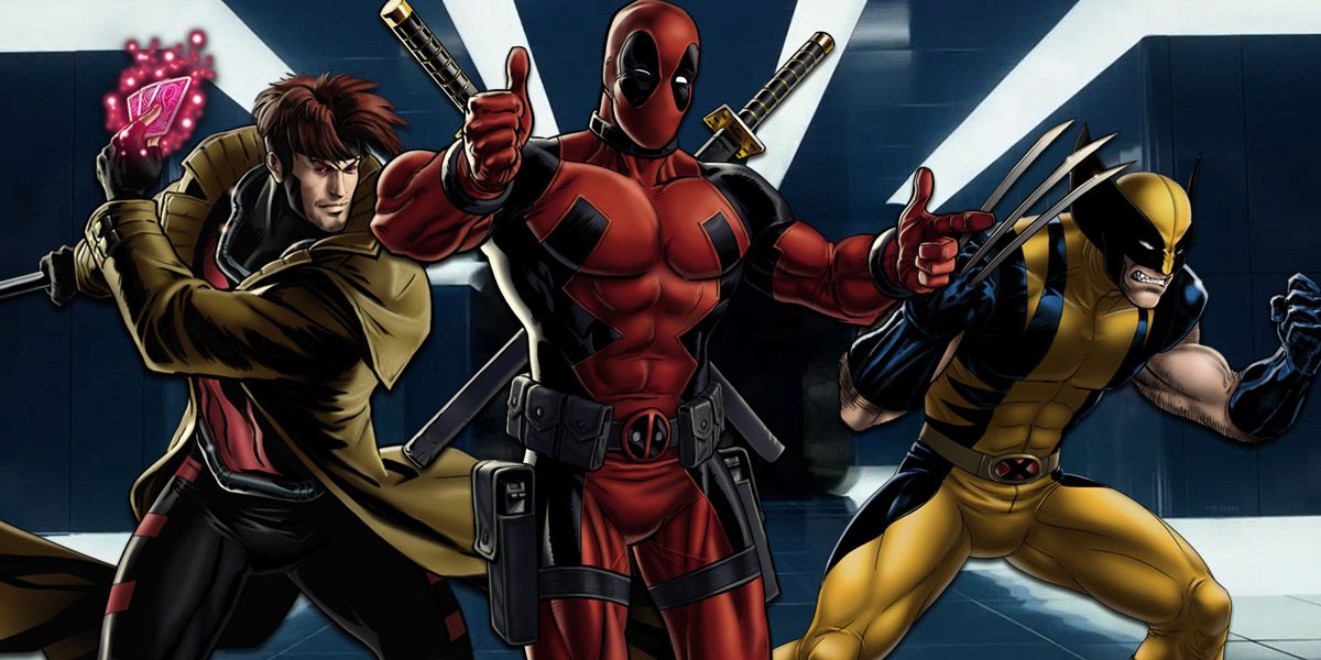 Gambit, Wolverine, and Deadpool Crossover