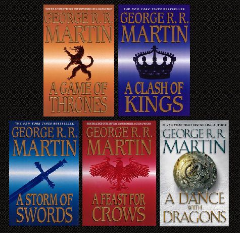 Game of Thrones Books Series Novels - A Song Of Ice and Fire