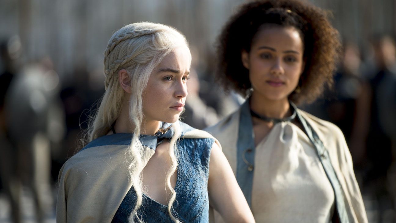 Game of Thrones season 4 - Daenerys and Missandei