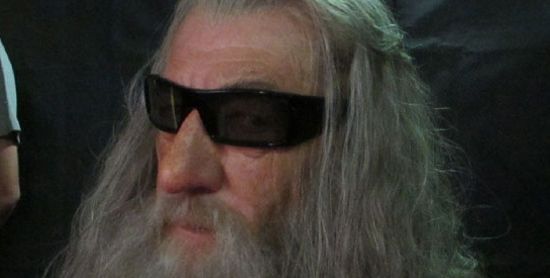 Gandalf Wearing 3D Glasses