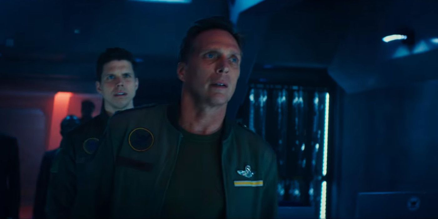 William Fichtner as General Joshua T. Adams in Independence Day: Resurgence