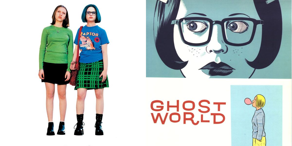 Ghost World Movie Poster and Comic Cover