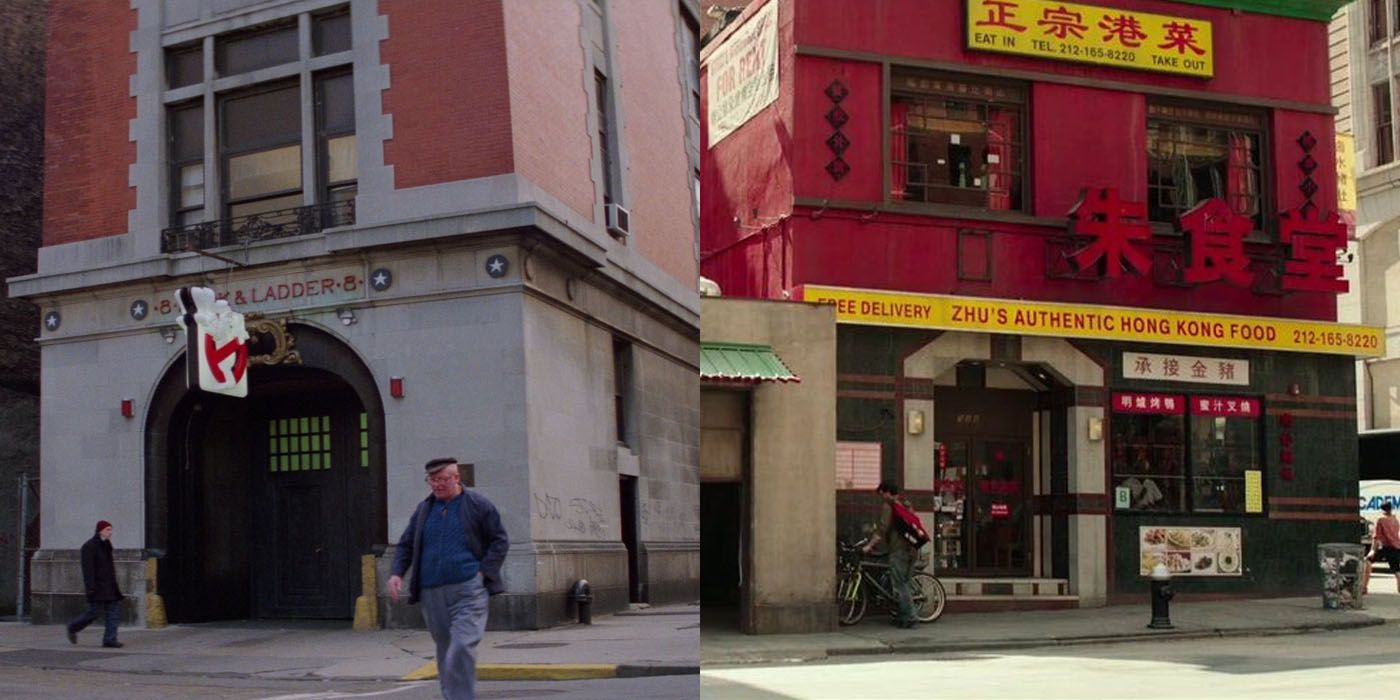  NYC Firehouse No 8 and Zhu's Chinese Restaurant