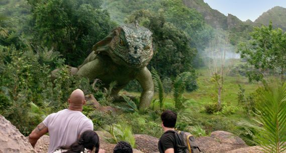 Giant Lizard in Journey 2 The Mysterious Island