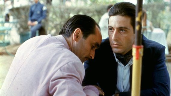 Godfather Part II Fredo and Michael