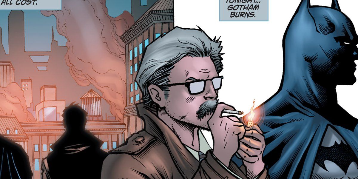 Commissioner Gordon Batman Comic Books