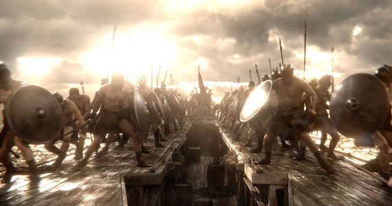 The Battle of Artemisium in '300: Rise of an Empire'