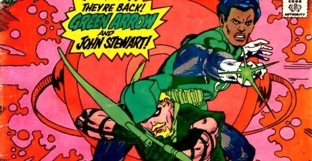 Green Arrow John Stewart Lantern Comic