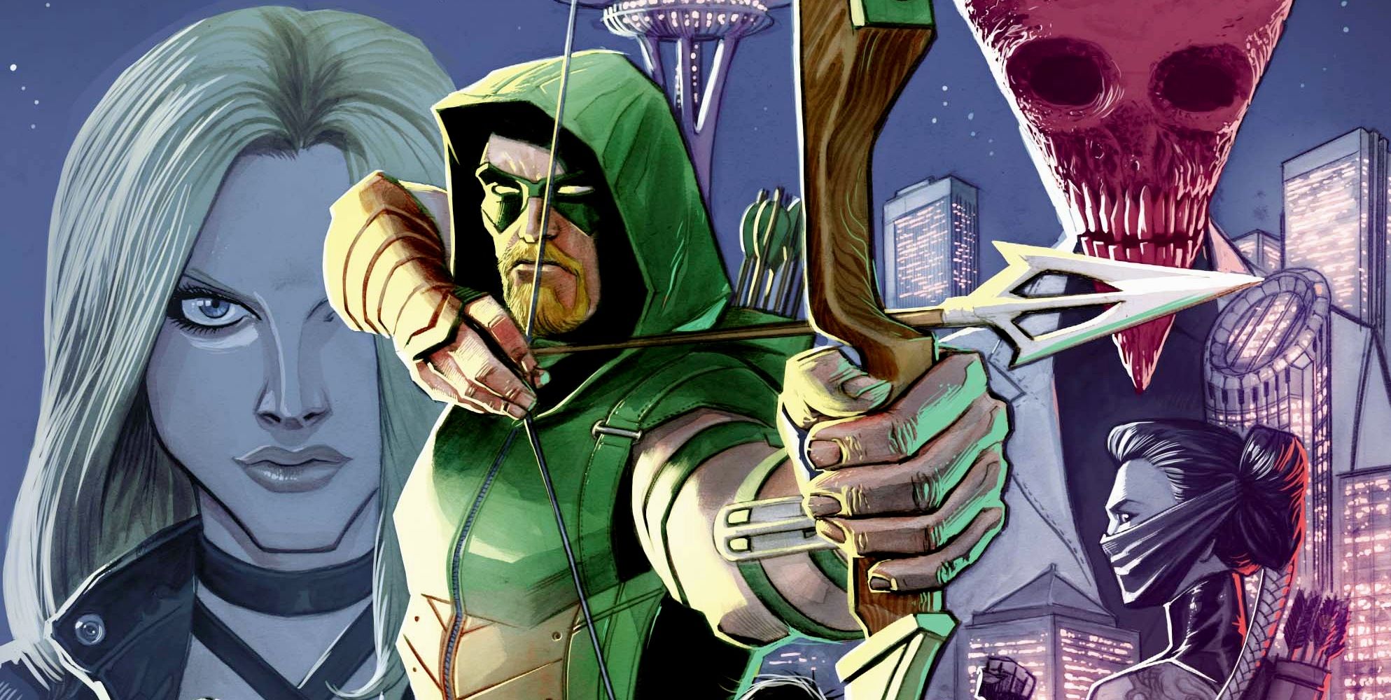 Green Arrow Rebirth Comic Cover