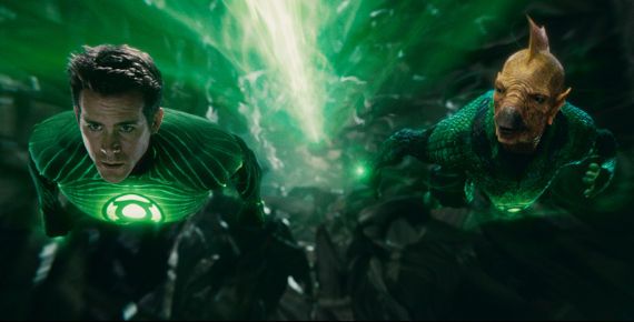 the 3d special effects in green lantern