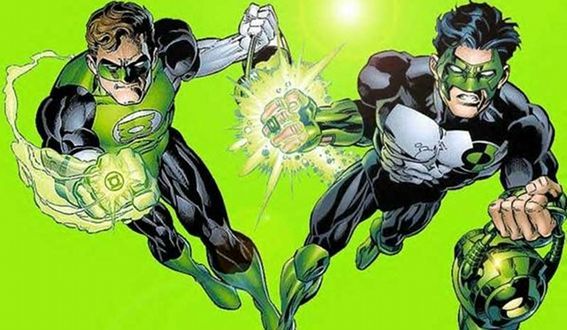 Green Lanterns Hal Jordan and Kyle Rayner