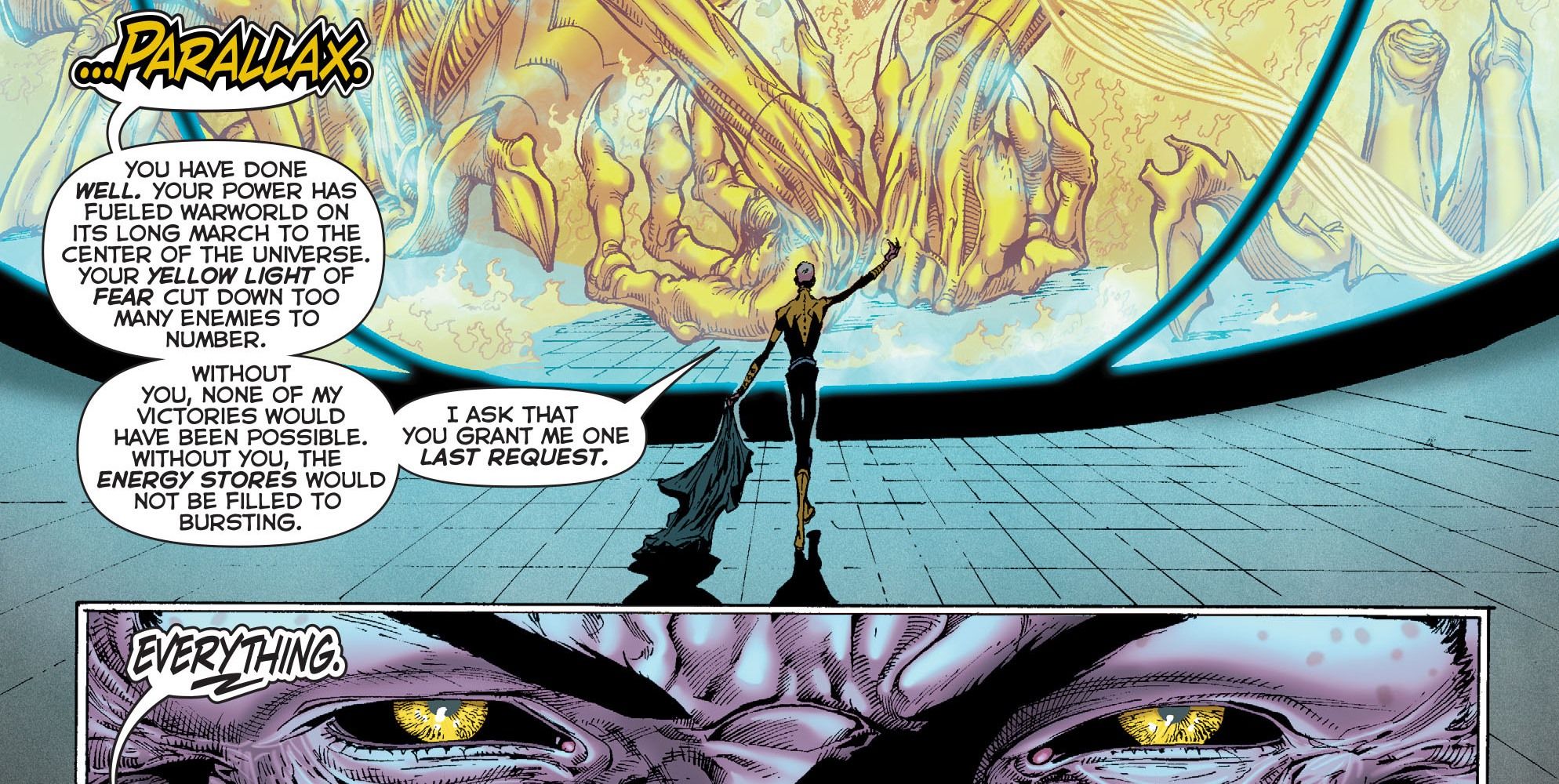 Green Lantern Rebirth Sinestro Parallax