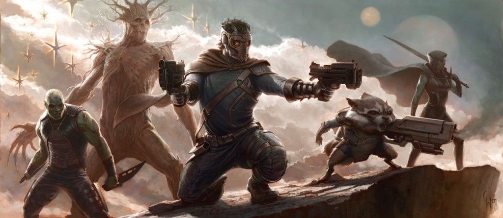Guardians of the Galaxy Concept Art from Comic-Con 2012