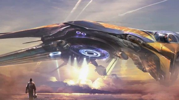 Guardians of the Galaxy Earth Ship Art