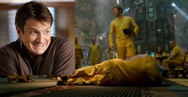 Guardians of the Galaxy Nathan Fillion Easter Egg