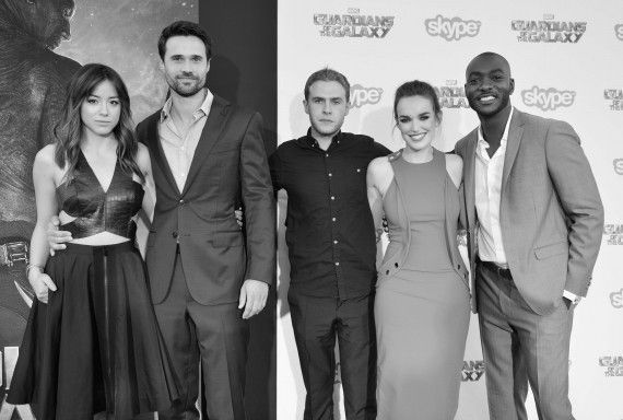Agents of SHIELD at Guardians of the Galaxy World Premiere