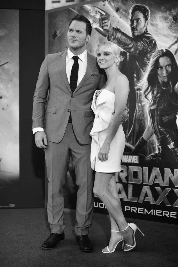 Chris Pratt &amp; Anna Faris at Guardians of the Galaxy World Premiere