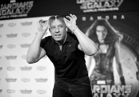Vin Diesel at Guardians of the Galaxy World Premiere