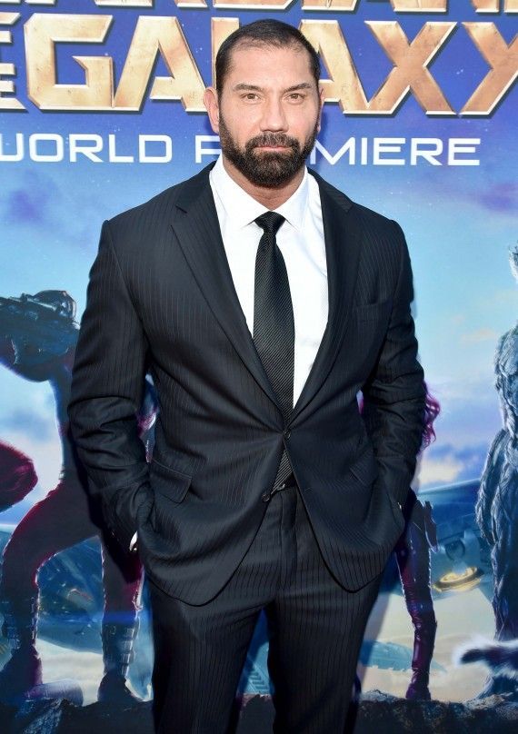 Dave Bautista at Guardians of the Galaxy World Premiere
