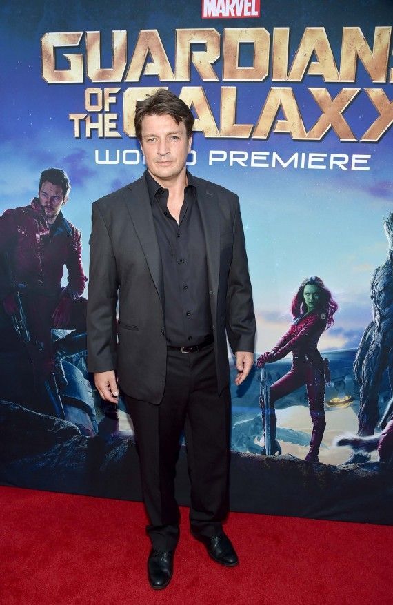 Nathan Fillion at Guardians of the Galaxy World Premiere