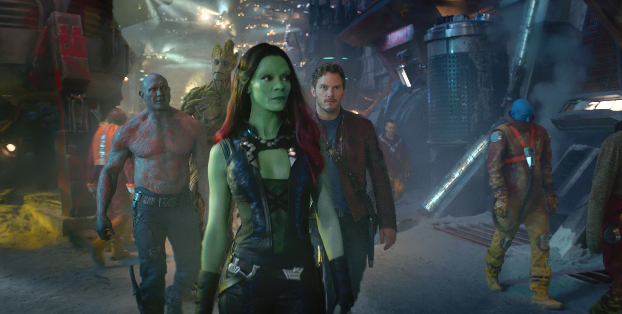 Guardians of the Galaxy Photo - Team on Knowhere