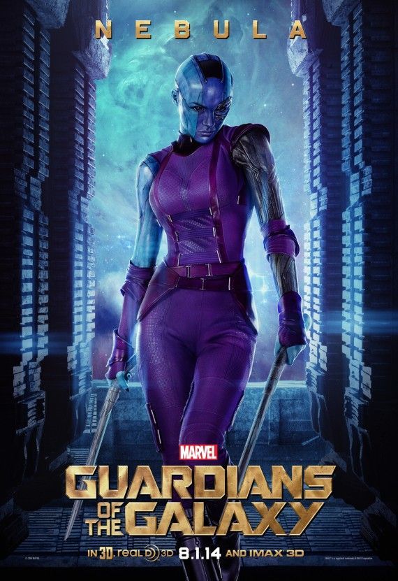 Guardians of the Galaxy Poster - Nebula