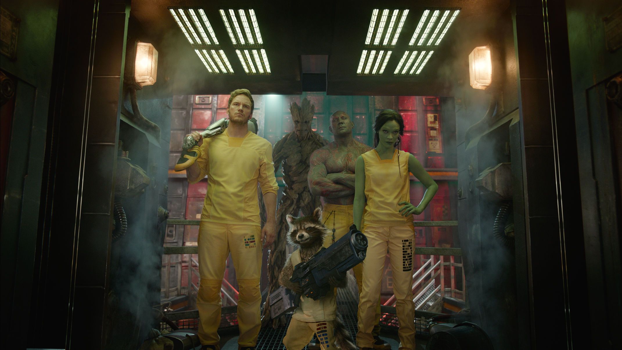 Guardians of the Galaxy - Prison Team Shot