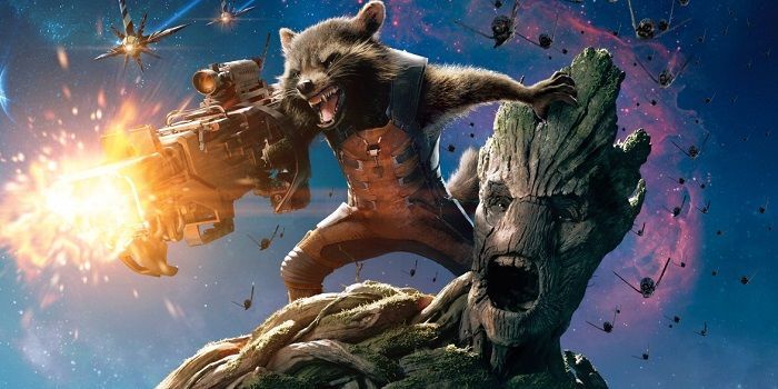 Guardians of the Galaxy Rocket and Groot