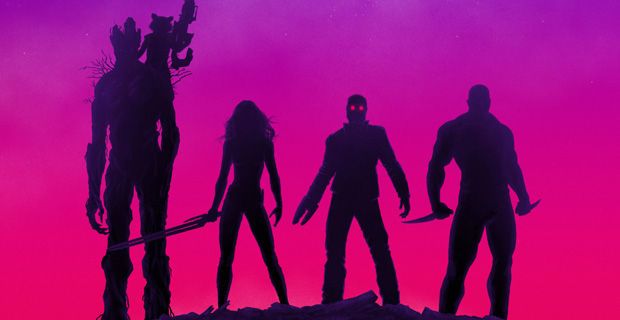 Guardians of the Galaxy Team Roster Silhouette
