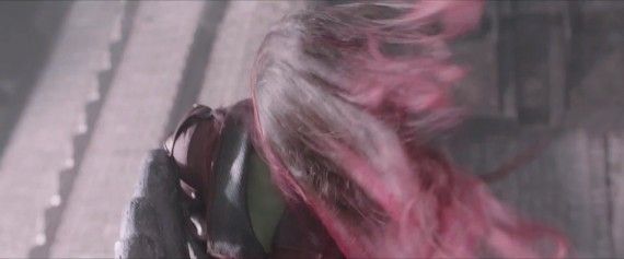 Guardians of the Galaxy Trailer - Gamora Hair