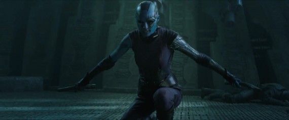 Guardians of the Galaxy Trailer - Karen Gillan as Nebula
