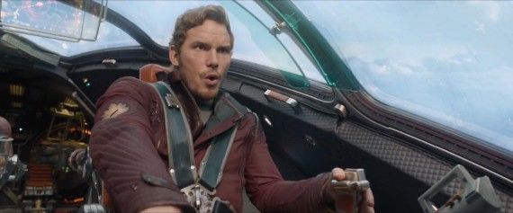 Guardians of the Galaxy Trailer - Star-Lord Piloting the Milano