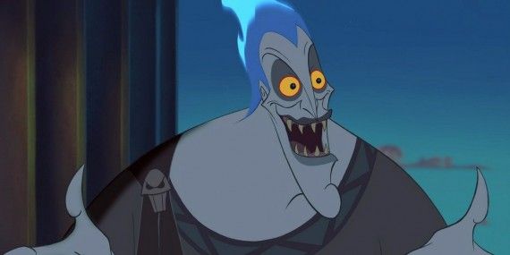 Hades smiling and waving his hands in Hercules
