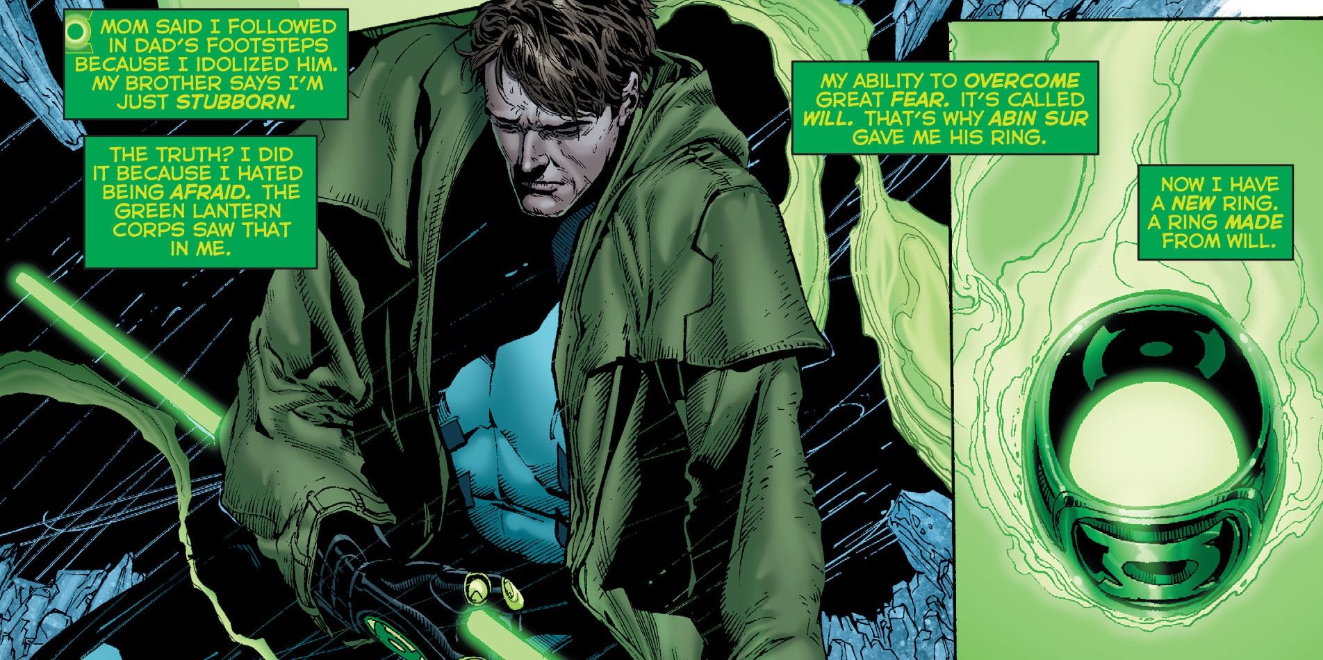 Hal Jordan Rebirth New Green Lantern Ring